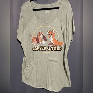 Torrid Disney Fox and the Hound tee!